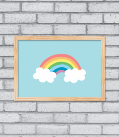 Quadro Cute Rainbow - comprar online