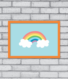 Quadro Cute Rainbow na internet