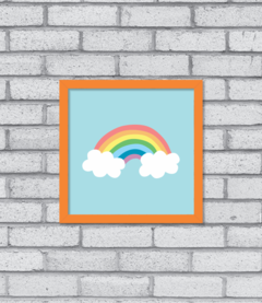 Quadro Cute Rainbow - comprar online