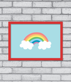 Quadro Cute Rainbow - loja online
