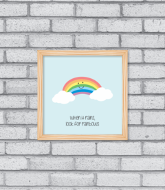 Quadro Look for Rainbows