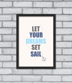 Quadro Set Sail - Pendurama Quadros e Artigos de Decoração