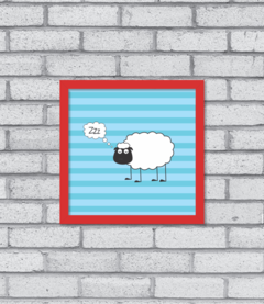 Quadro Sheep Asleep - loja online