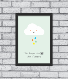 Quadro Smiling Cloud - Pendurama Quadros e Artigos de Decoração