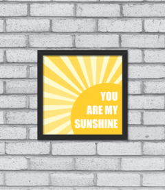 Quadro Sunshine - Pendurama Quadros e Artigos de Decoração