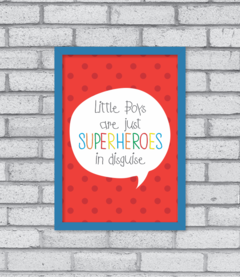 Quadro Superheroes - comprar online