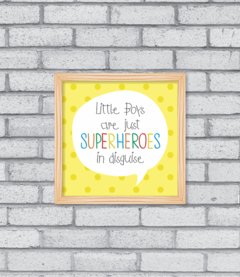 Quadro Superheroes - loja online