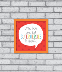 Quadro Superheroes - Pendurama Quadros e Artigos de Decoração