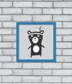 Quadro Teddy Wild - Pendurama Quadros e Artigos de Decoração