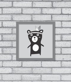 Quadro Teddy Wild - Pendurama Quadros e Artigos de Decoração