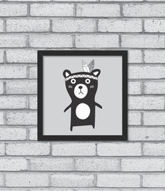 Quadro Teddy Wild - Pendurama Quadros e Artigos de Decoração