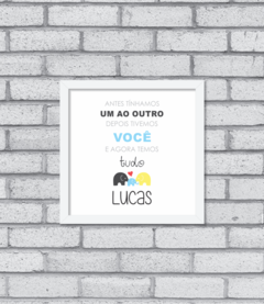 Quadro Tudo, tudo! - comprar online