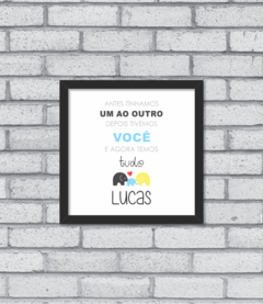 Quadro Tudo, tudo! - Pendurama Quadros e Artigos de Decoração