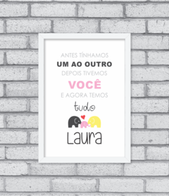 Quadro Tudo, tudo! - Pendurama Quadros e Artigos de Decoração