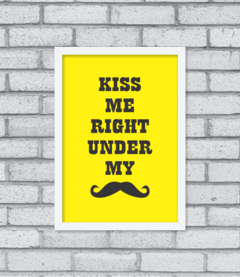 Quadro Under Mustache - comprar online