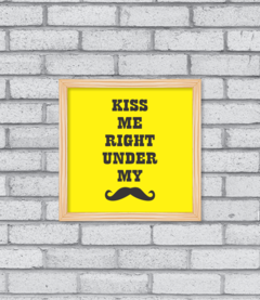 Quadro Under Mustache - comprar online