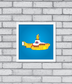 Quadro Yellow Submarine - Pendurama Quadros e Artigos de Decoração