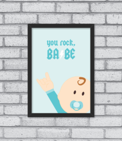 Quadro You Rock, Babe! - comprar online