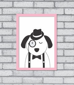 Quadro Hipster Puppy - comprar online