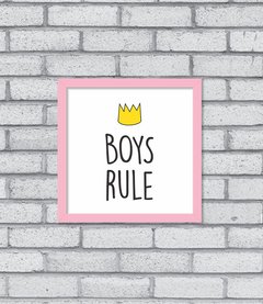 Imagem do Quadro Boys Rule