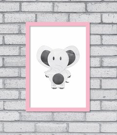 Quadro Elefante Aqua - Pendurama Quadros e Artigos de Decoração