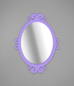Placa Espelho Moldura em Acrílico na internet