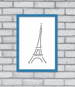 Quadro Torre Eiffel na internet