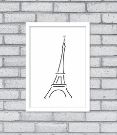 Quadro Torre Eiffel - Pendurama Quadros e Artigos de Decoração