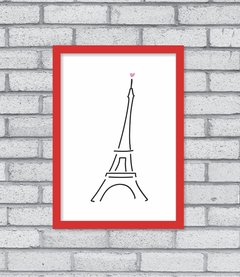 Quadro Torre Eiffel - Pendurama Quadros e Artigos de Decoração