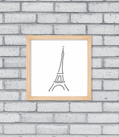 Quadro Torre Eiffel - Pendurama Quadros e Artigos de Decoração