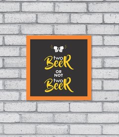 Quadro Two Beer - Pendurama Quadros e Artigos de Decoração