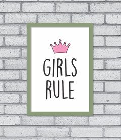 Quadro Girls Rule na internet