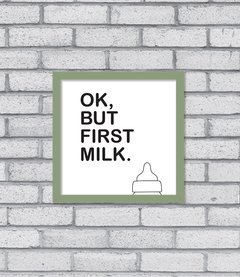 Quadro First Milk - loja online