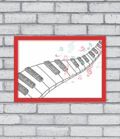 Quadro Piano - comprar online