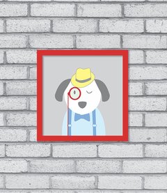 Quadro Hipster Puppy - comprar online