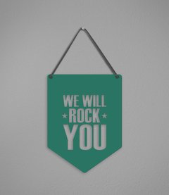 Plaquinha Rock You em Acrílico - loja online