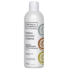 Shampoo Hidratante Ondas Cachos Crespos x 500 ml Gllendex