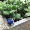Mini anillo Cuarzo Azul