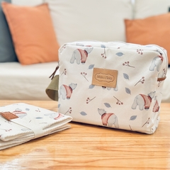 Set de neceser y cambiador para bebe