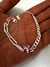 Pulsera Cora Chainlet Alondra Pink 19 Cm Acero Blanco - comprar online