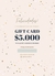 Gift Card $5000