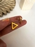 Par Aros Luxemburgo Triángulo Acero dorado - comprar online