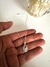 Collar Diamond Drop 45 Cm Acero blanco - comprar online