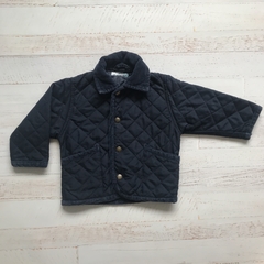 Campera azul de abrigo. TEX. 9-12 meses