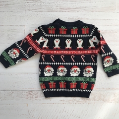 Sweater motivo navideño. H&M. 4-6 meses - comprar online