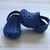 Sandalias de goma azul. CROCS. T 2-3 (12 cms)