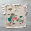 Remera de algodón estampada. ZARA. T 12-18 meses