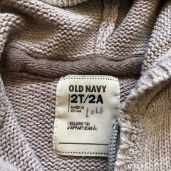 Sweater de hilo con cierre. OLD NAVY. T 2 años - comprar online