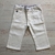 Pantalón de gabardina blanco. MIMO. T 12-18 meses