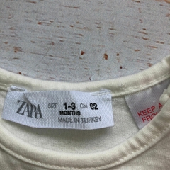Remera de algodón. ZARA. T 1-3 meses - comprar online
